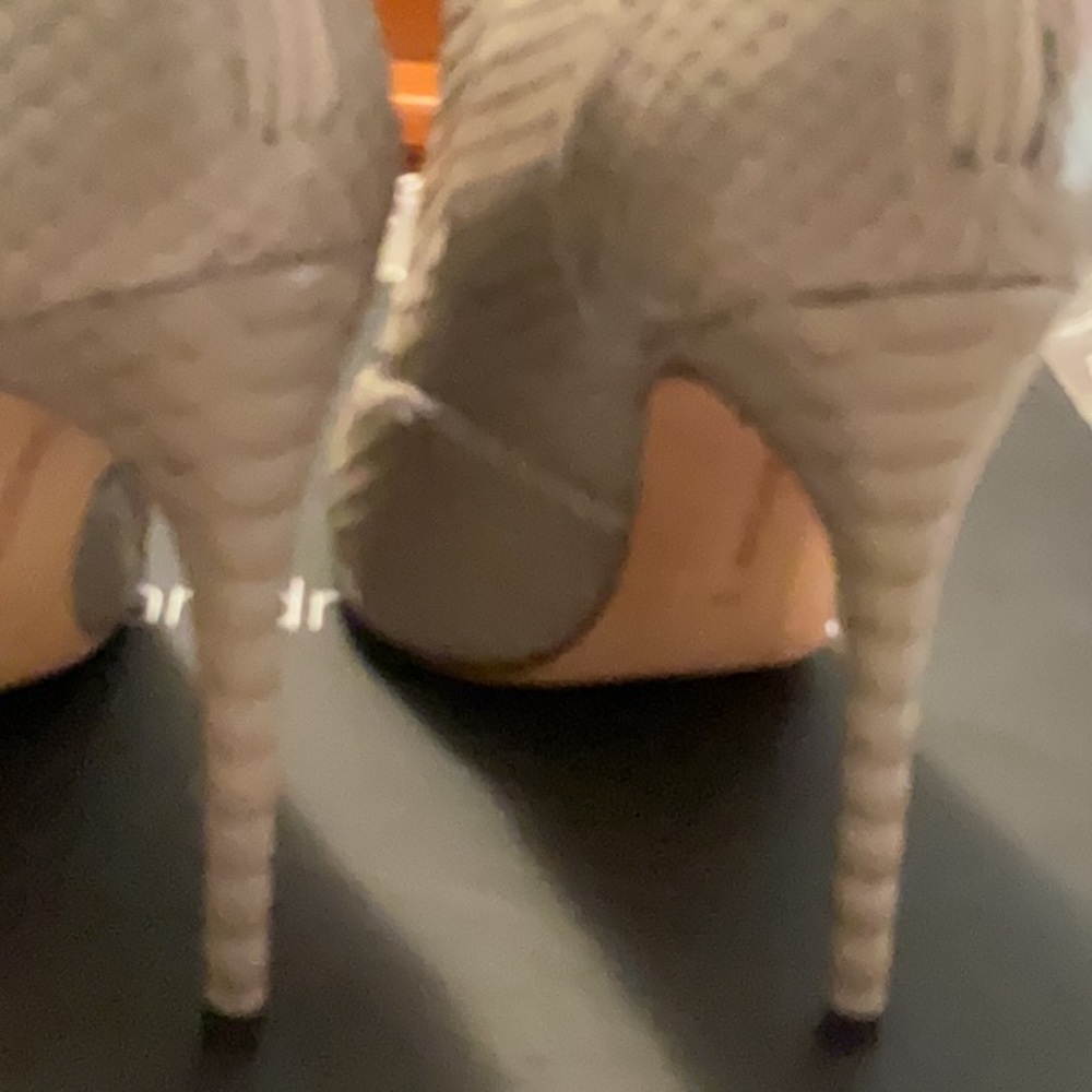 Alexandre Birman Python Lace Up Ankle Booties - image 5